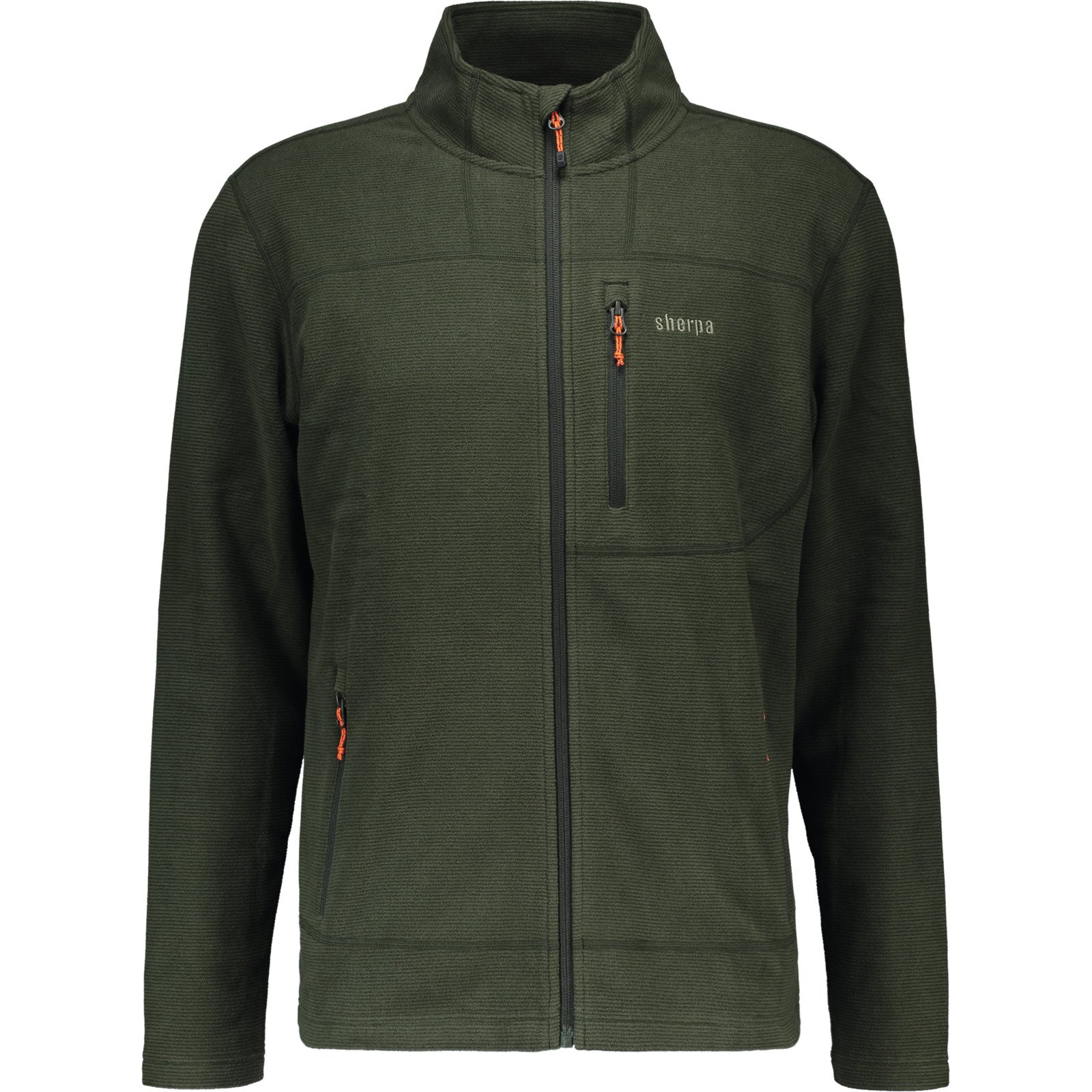 Sherpa Herren-Fleecejacke Hawa XXL, grün