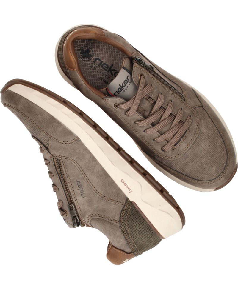 Rieker Sneakers Taupe Heren