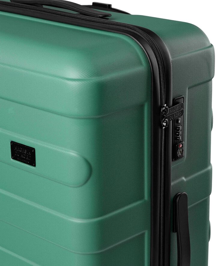 Magasin du Nord Collection META Dusty Green Suitcase L - 4,1kg/100L