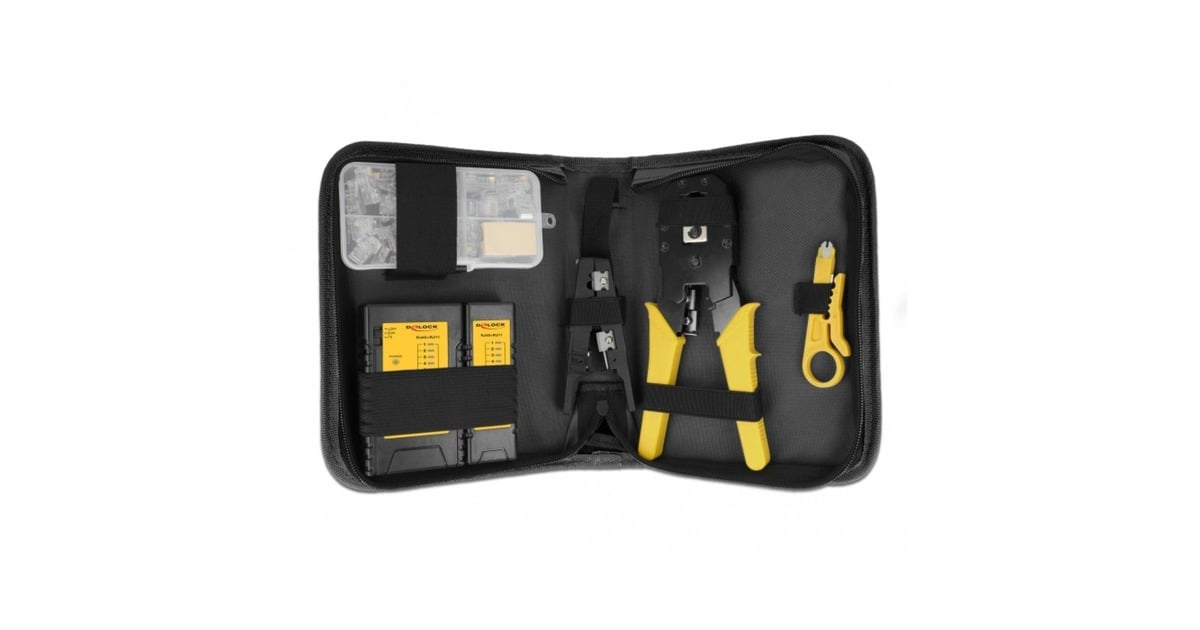 DeLOCKNetwork Toolkit voor RJ45/11 set
