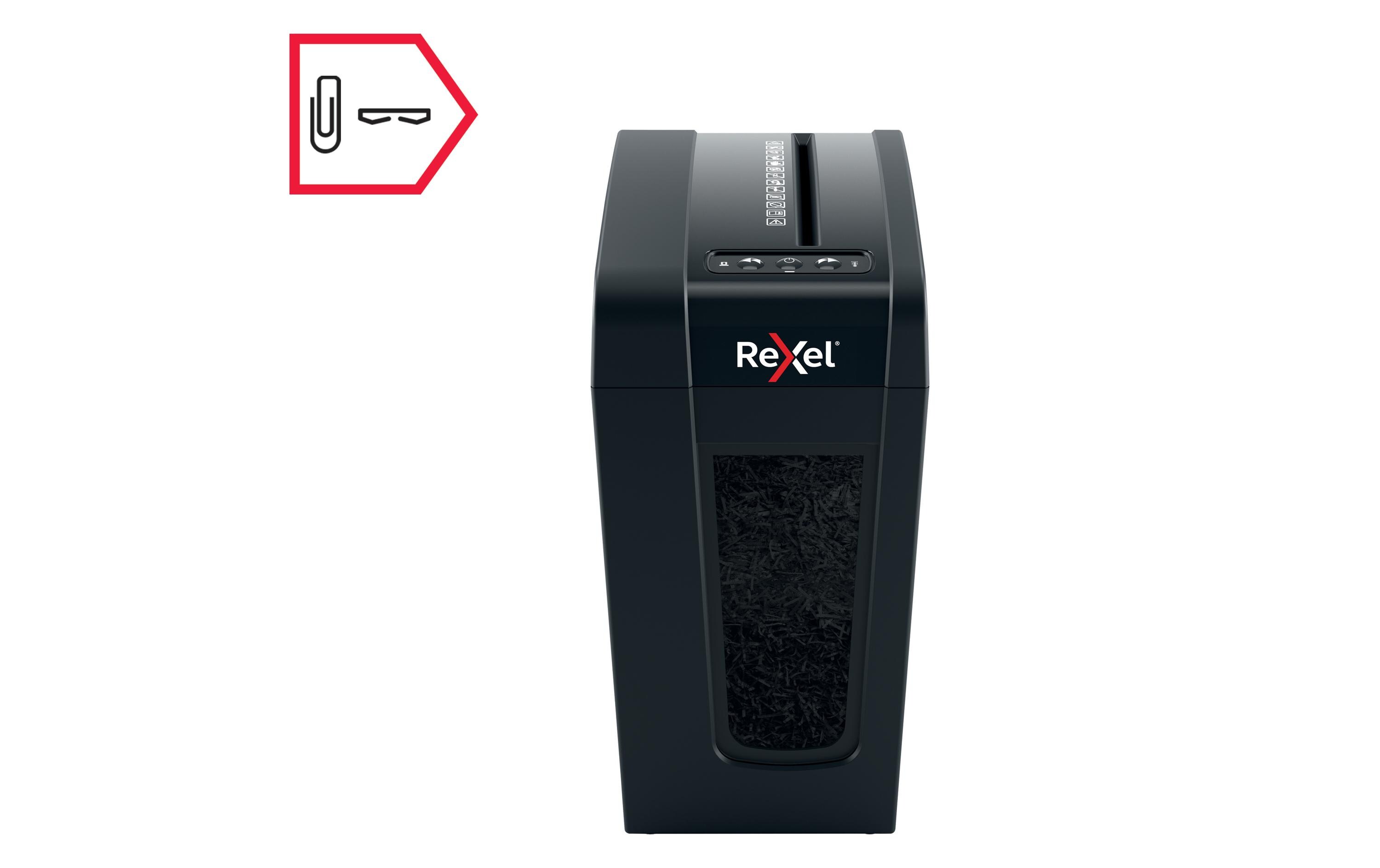 Aktenvernichter Rexel Secure X8-SL P-4, 8 Seiten<br>Manueller Schredder für die sichere Vernichtung vertraulicher Unterlagen