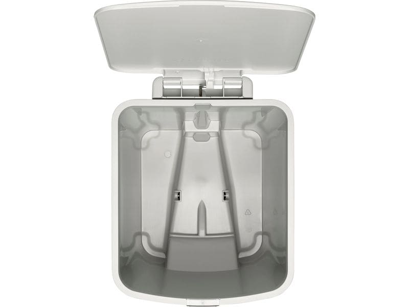 Brabantia Recyclingbehälter StepUp 25 l, Hellgrau Treteimer für Recyclingmaterialien