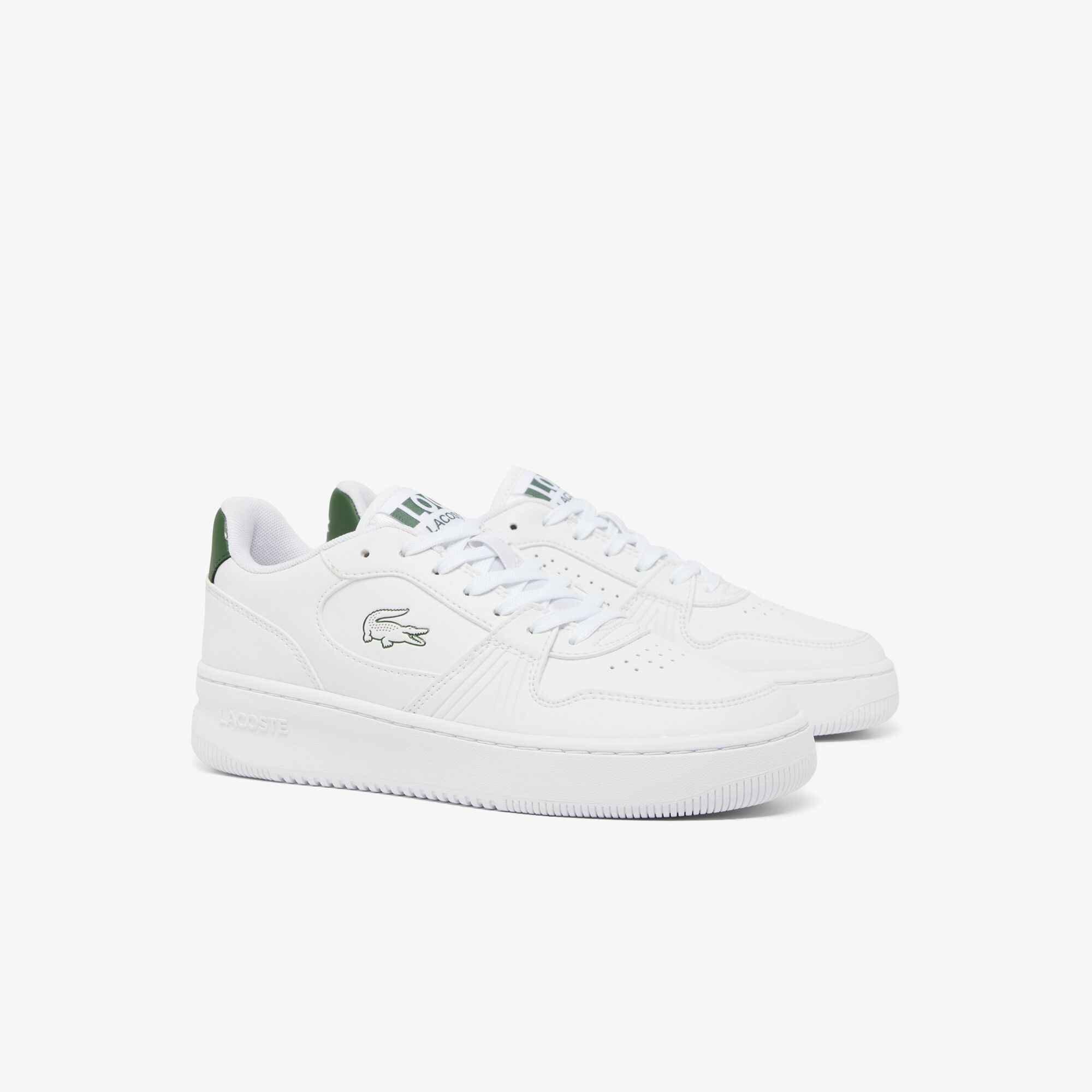 Lacoste T-Clip Set Leather Trainers Juniors