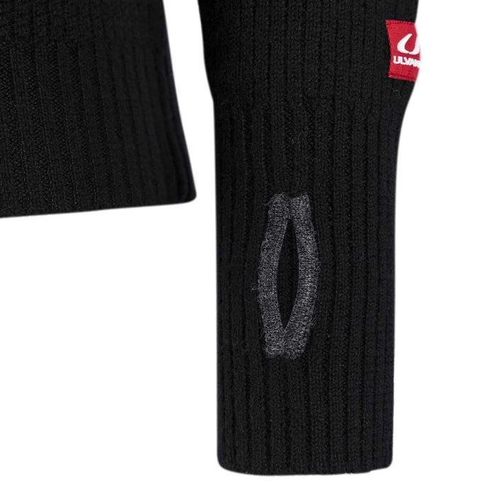 Rav Sweater W/Zip uldtrøje