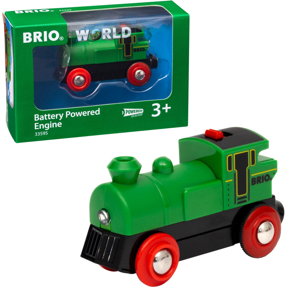 Køb BRIO® 33595 Batteridrevet Tovejs Lokomotiv, Grønt/sort