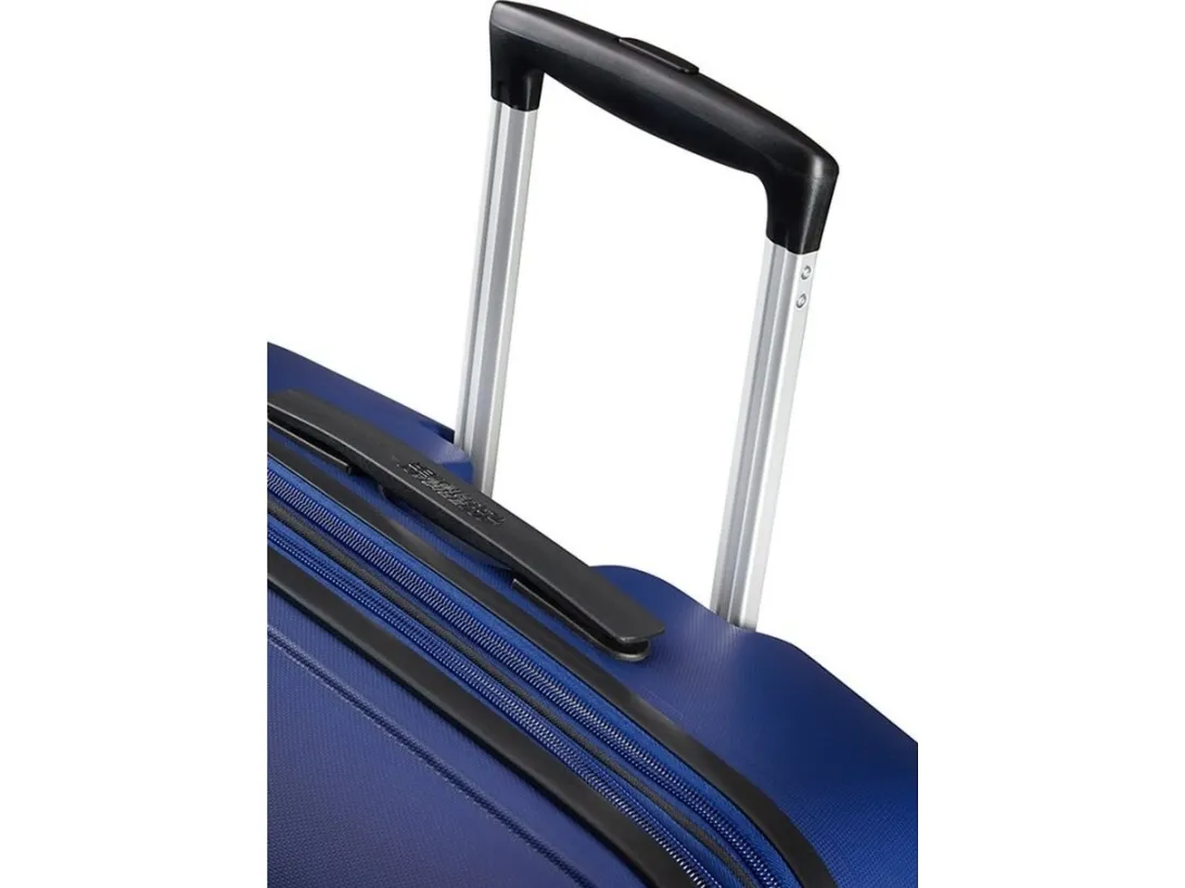 American Tourister BON AIR DLX, Trolley, Hård skal, Marineblå, Midnight Navy, Stor, Polypropylen (PP)