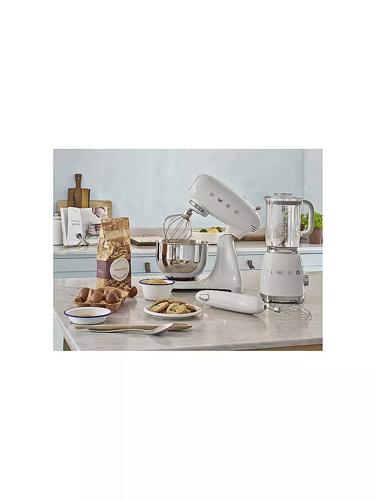 SMEG Küchenmaschine SMF13WHEU (Weiss) weiss