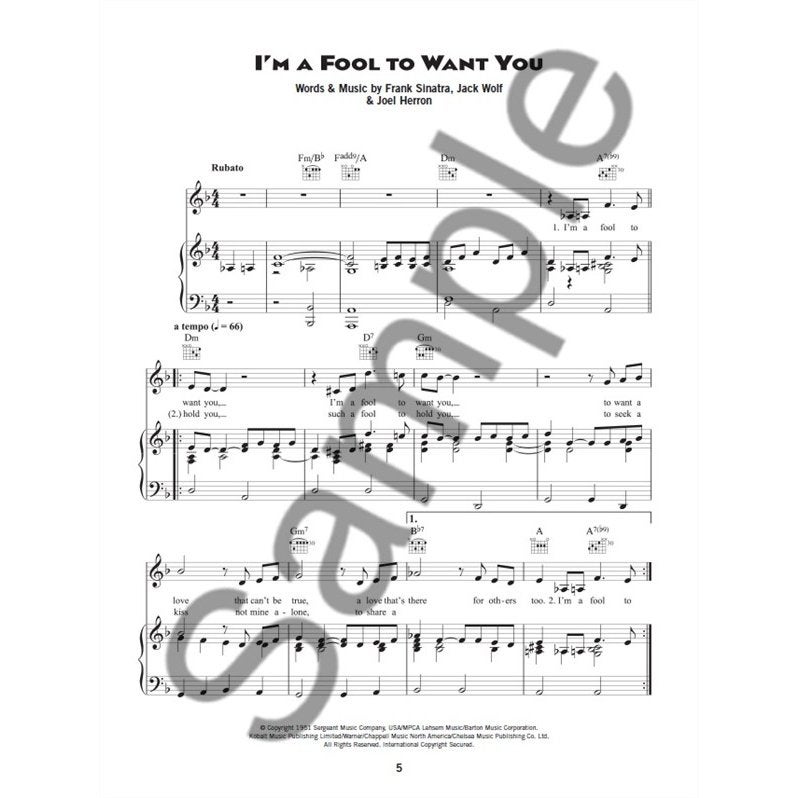 Wise Publications - Bob Dylan - Shadows in the night