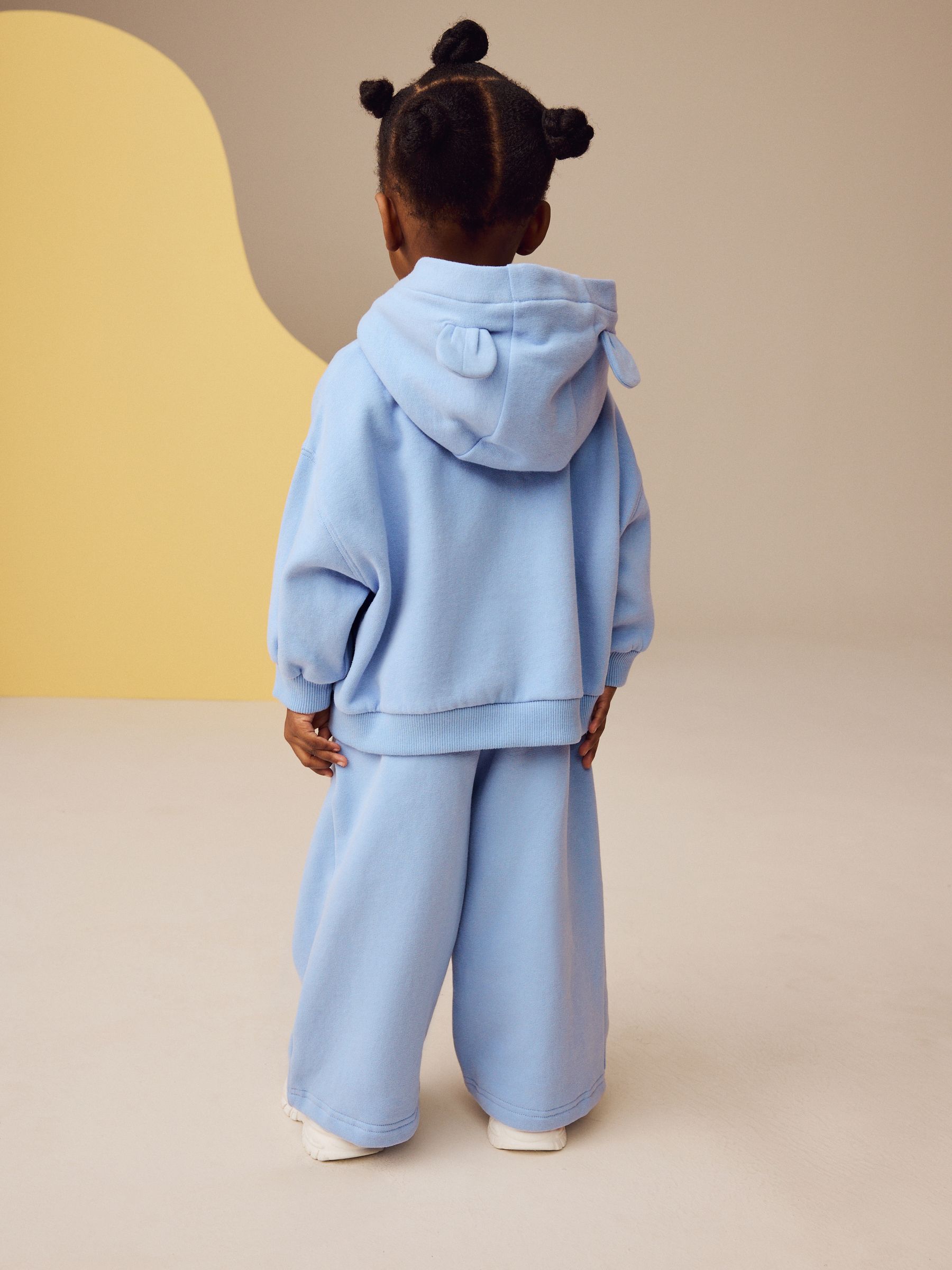 Blauw - Hoodie met ritssluiting (3 mnd-7 jr)