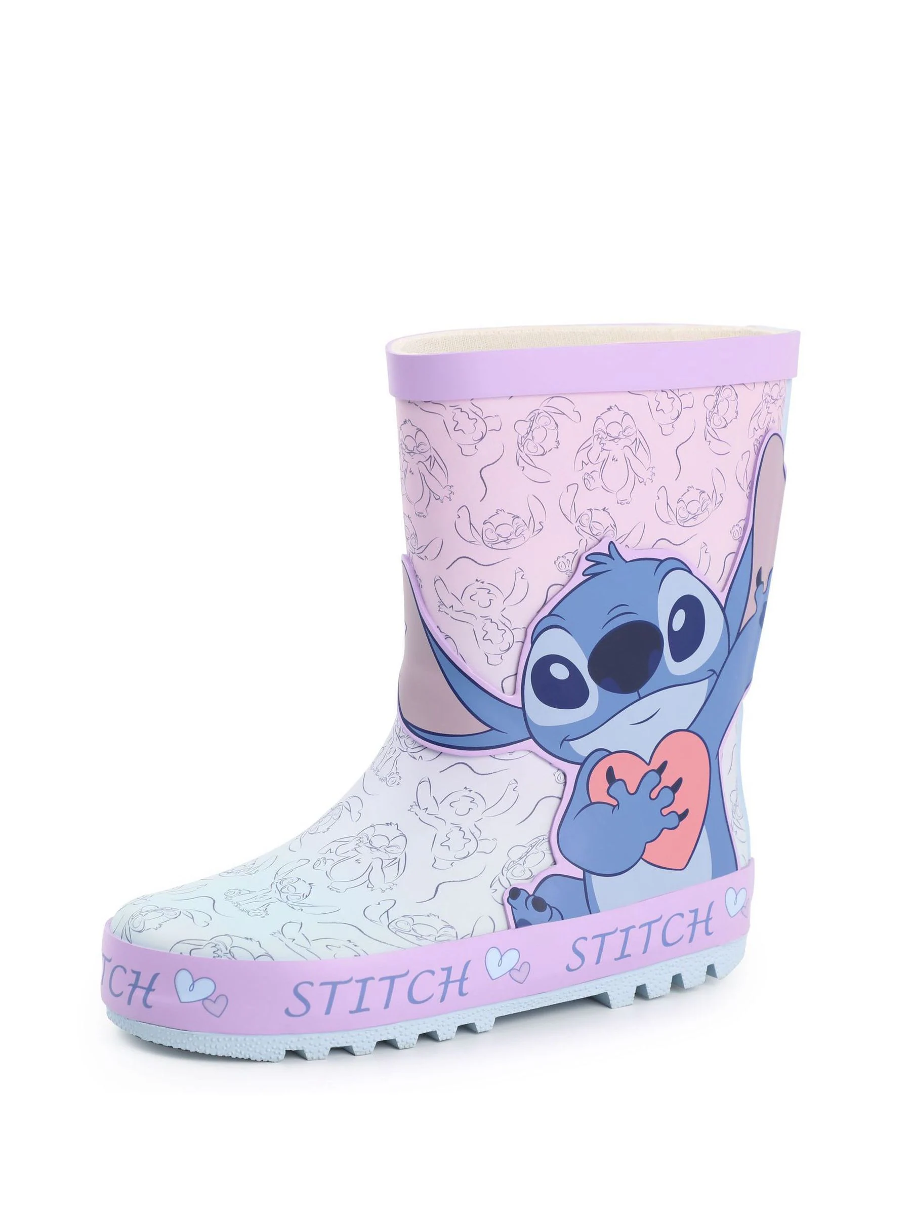 Vanilla Underground - Disney Lilo & Stitch regenlaarzen voor meisjes