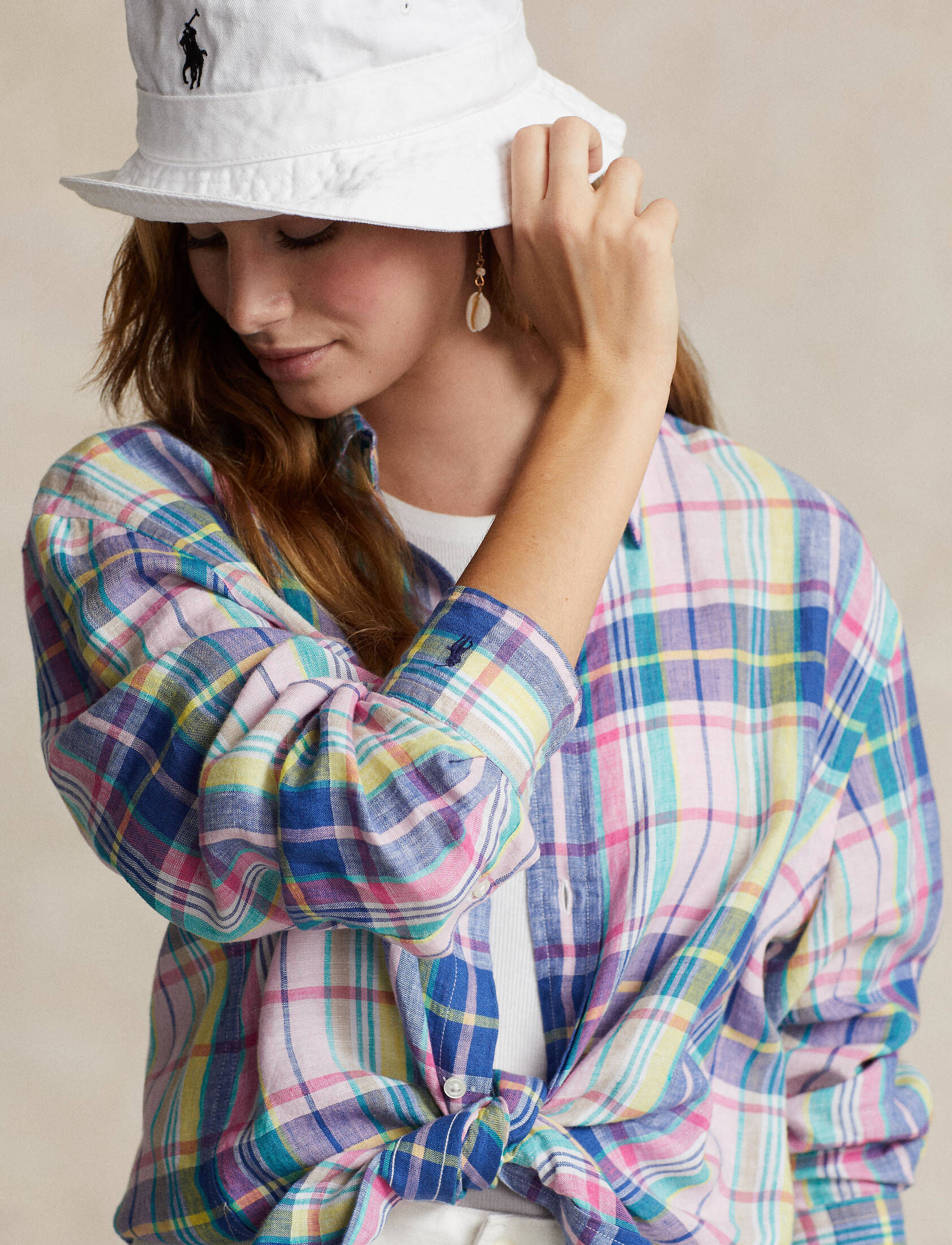 Polo Ralph Lauren| Damen Leinenbluse Langarm