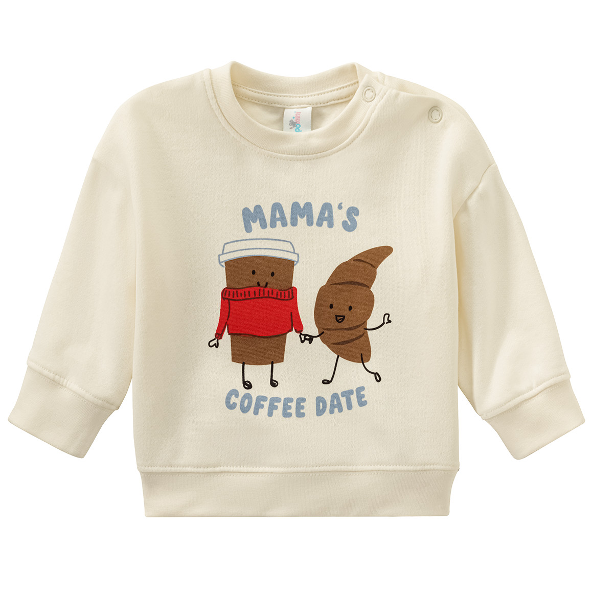 Topomini Newborn Sweatshirt  und Leggings im Set creme
