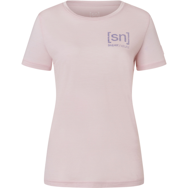Super.Natural Damen Logo Lines Bio J T-Shirt