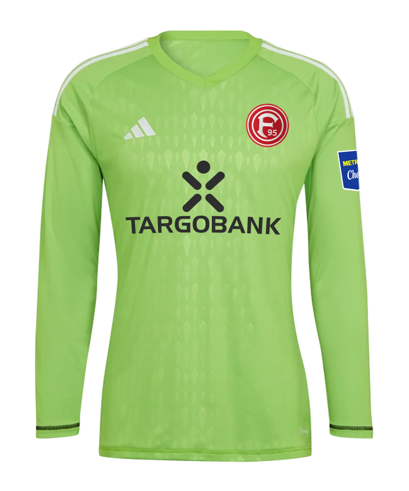 adidas Fortuna Düsseldorf TW-Trikot 2023/2024 Grün