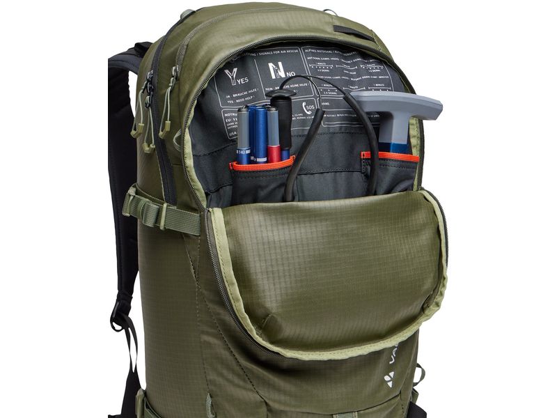 VAUDE Skirucksack Monviso 26, khaki Rucksack