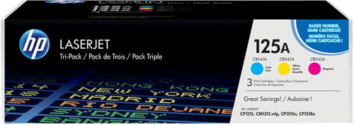 HP 125A Toners Combo Pack