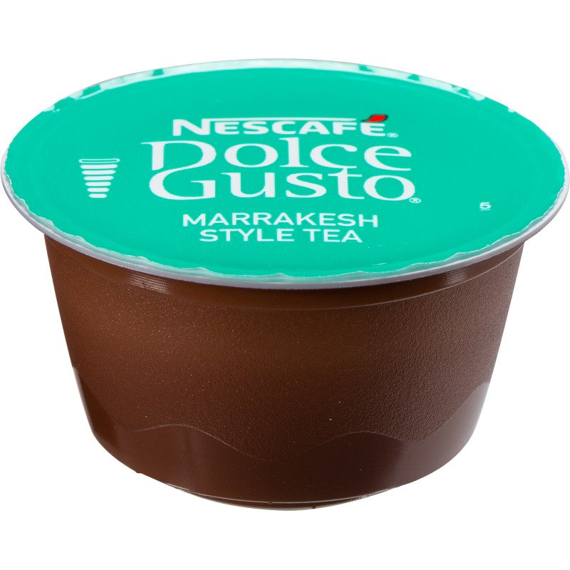 Capsules de thé vert menthe sucré Nescafé Dolce Gusto Marrakech - Boîte de 16