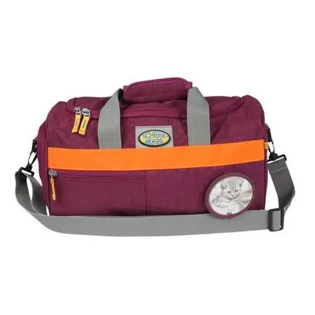 School-Mood Sporttasche Viola Katze