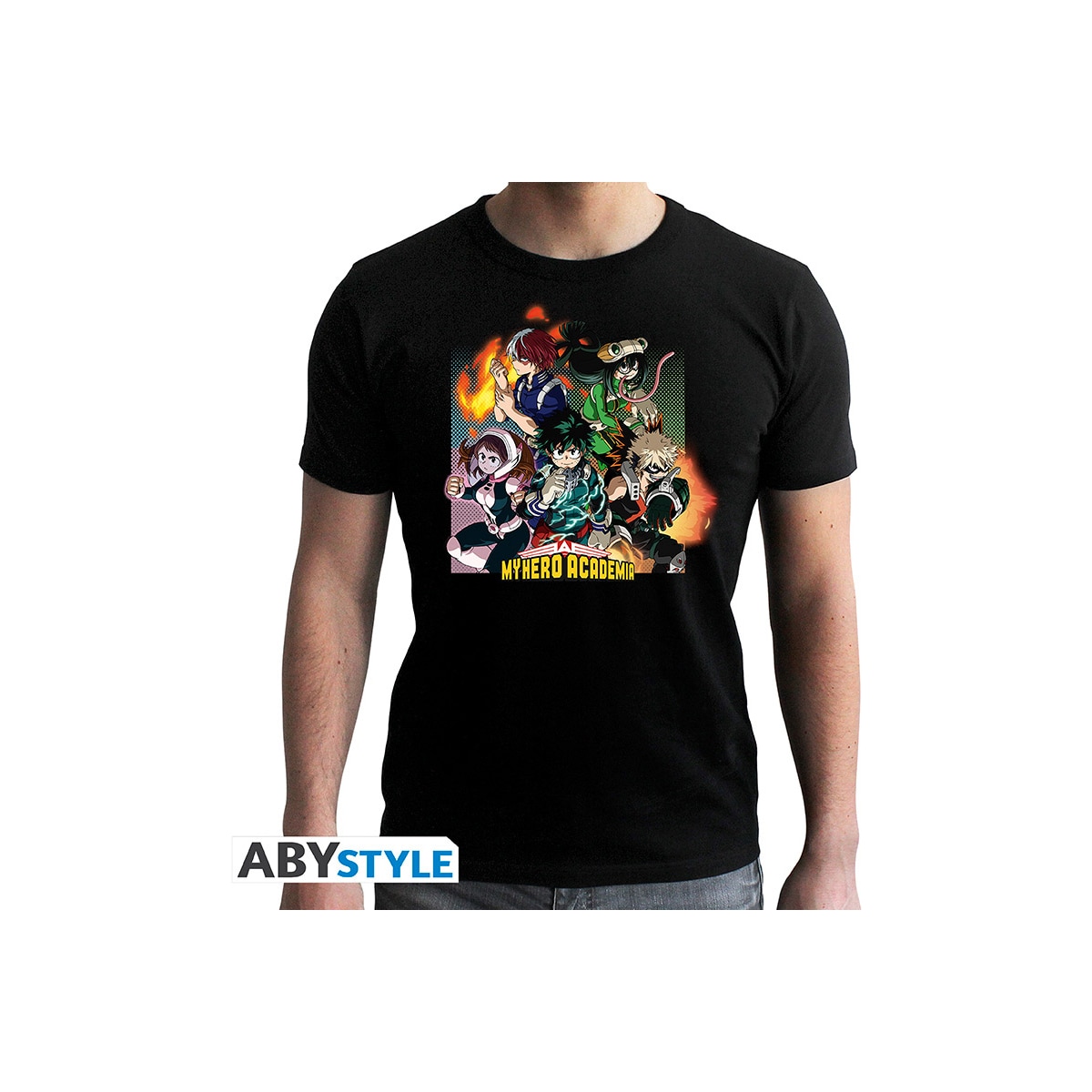 ABYStyle My Hero Academia Group T-skjorte (S)