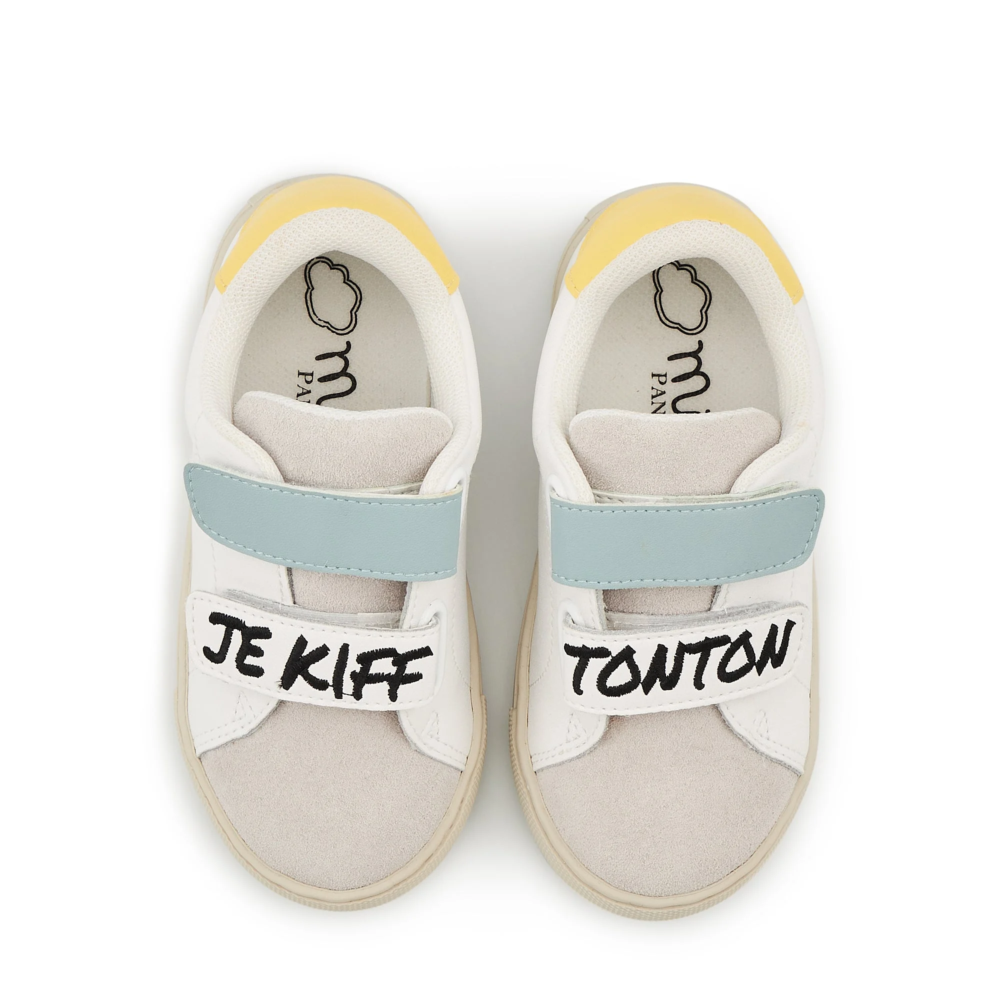 MINI EDITH JE KIFF TONTON - Sneakers en cuir | Blanc