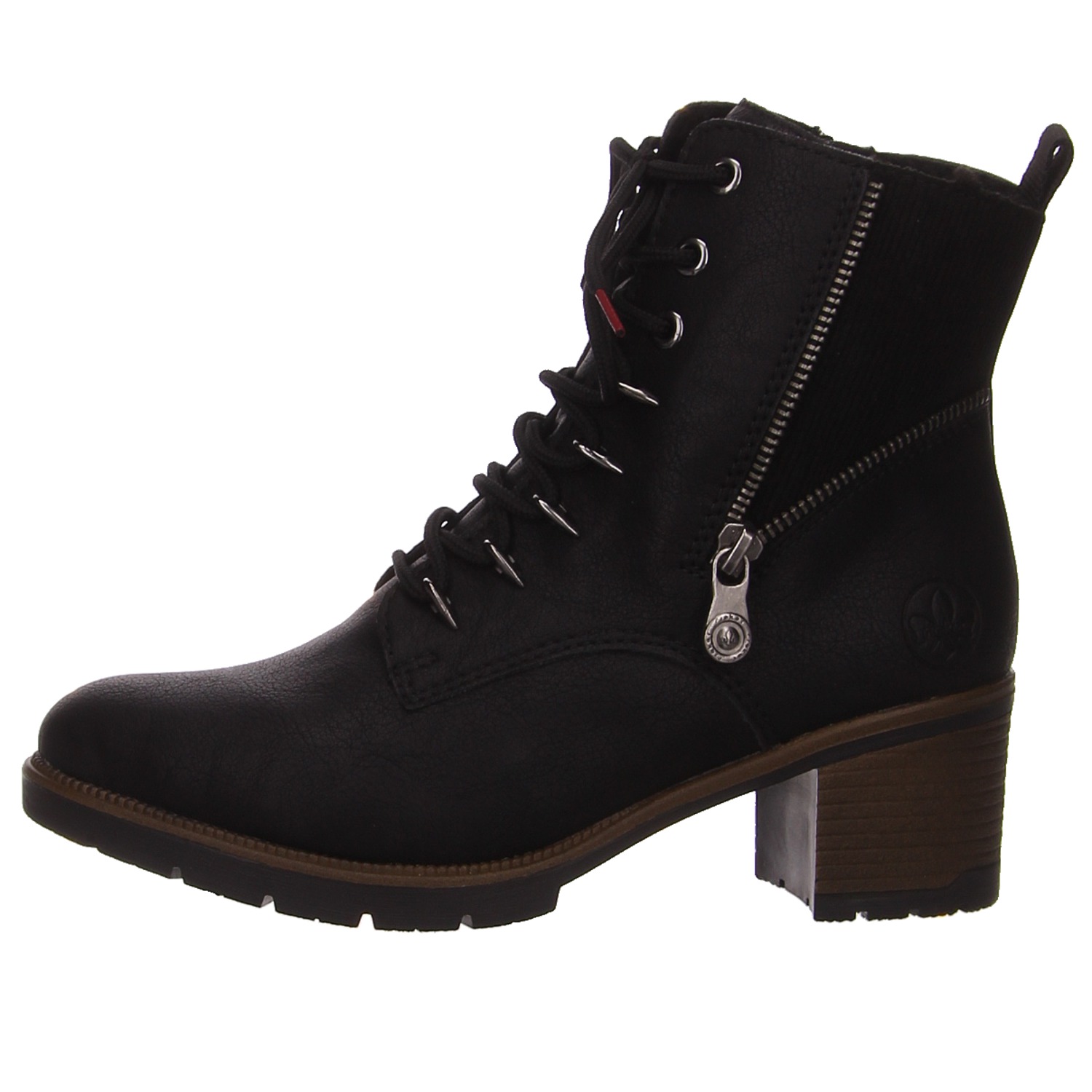 Rieker Stiefeletten schwarz schwarz