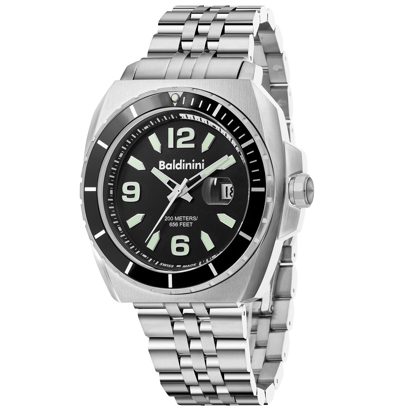 Baldinini Montre Homme en Acier Acqua argenté