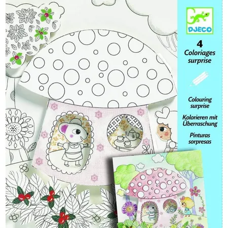 Djeco Malbuch: Thumbalina