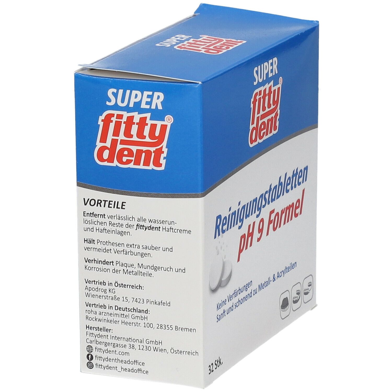 fittydent super Reinigungstabletten