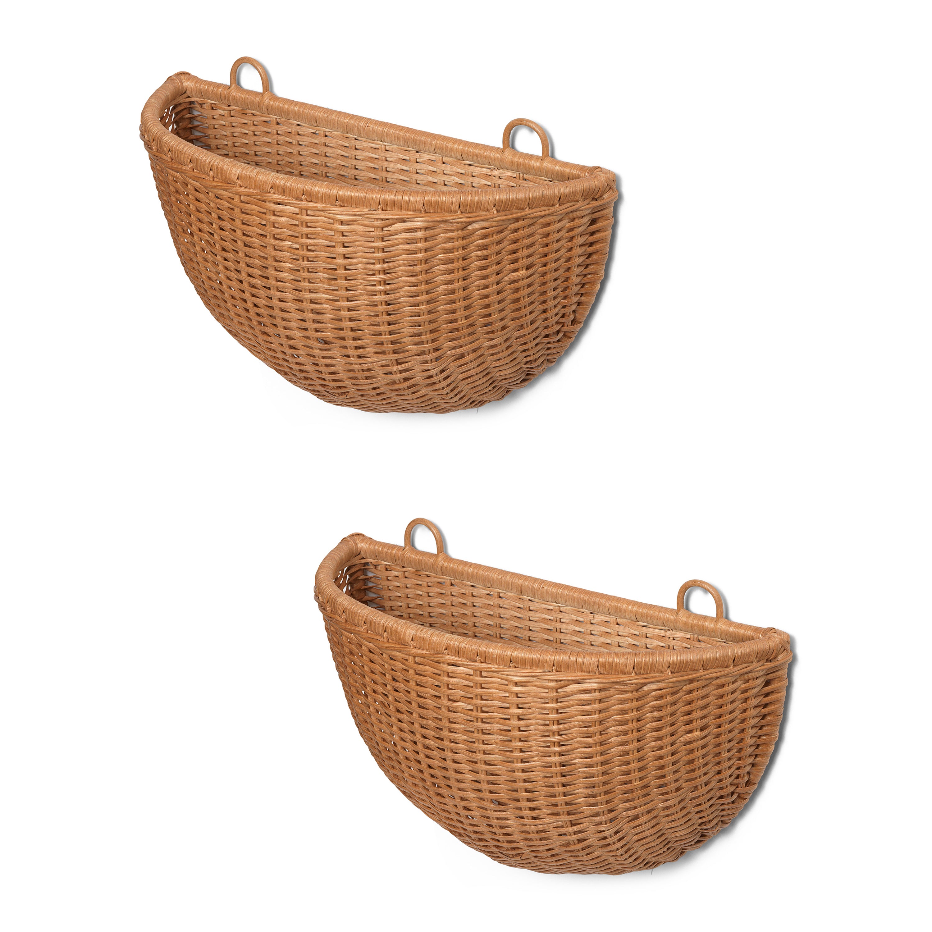 Ferm Living Braided Wandmanden - Set van 2