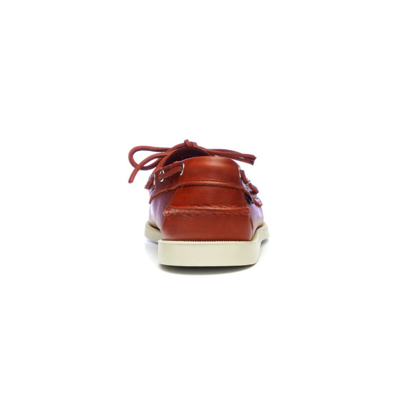 DOCKSIDES PORTLAND WAXED Dark Red