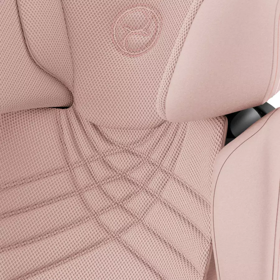 cybex PLATINUM Kindersitz Solution T I-Fix Plus Peach Pink