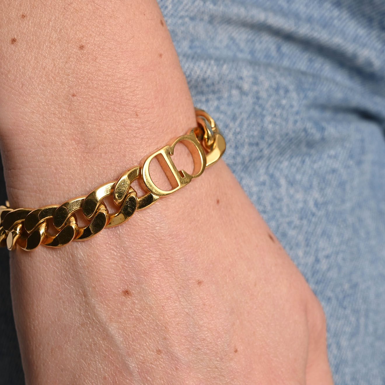 Dior Bracelet en Métal doré - Très bon état