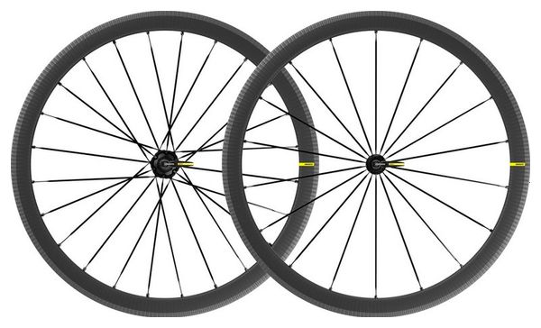 Paire de Roues Mavic Cosmic SLR 40 700 | 9x100 - 9x130mm | Patins