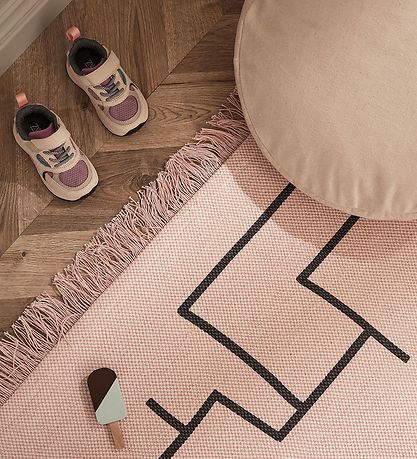 Kids Concept T?ppe - Geometrisk - Rosa