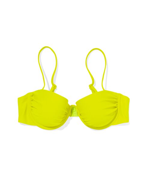 haut de bikini femme armature bonnet A-C citron vert