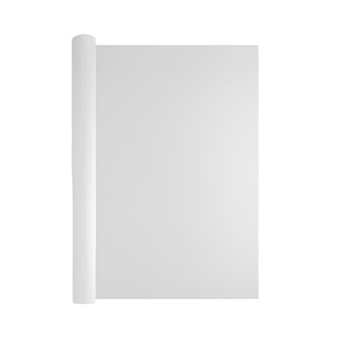 Nappe de table papier   damassé 1,18x 100 m blanche FSC Paredes