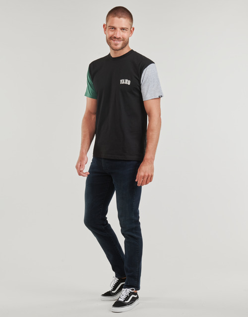 Vans - COLORBLOCK VARSITY SS TEE - Noir