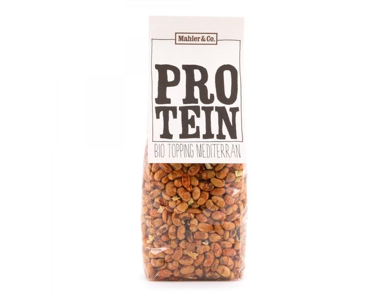 Mahler & Co. Bio Protein Topping Mediterran 200 g Knuspriges Soja-Topping in Bio-Qualität