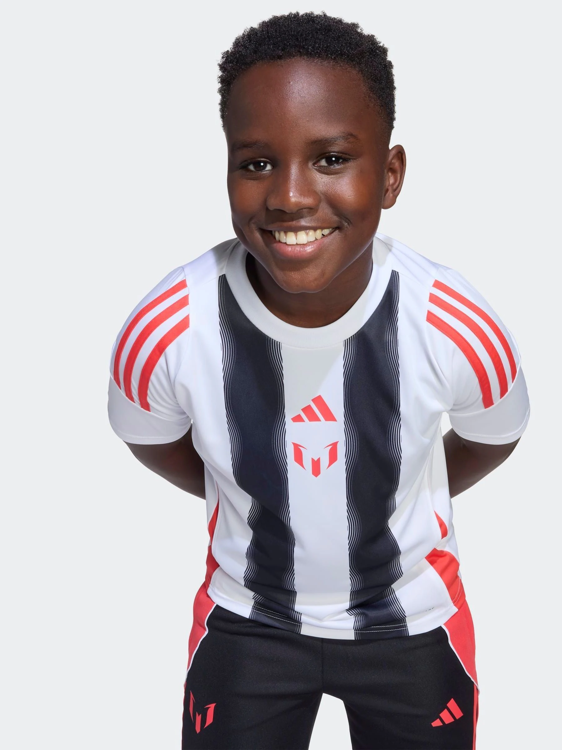 Wit - adidas Messi Training Kids Jersey