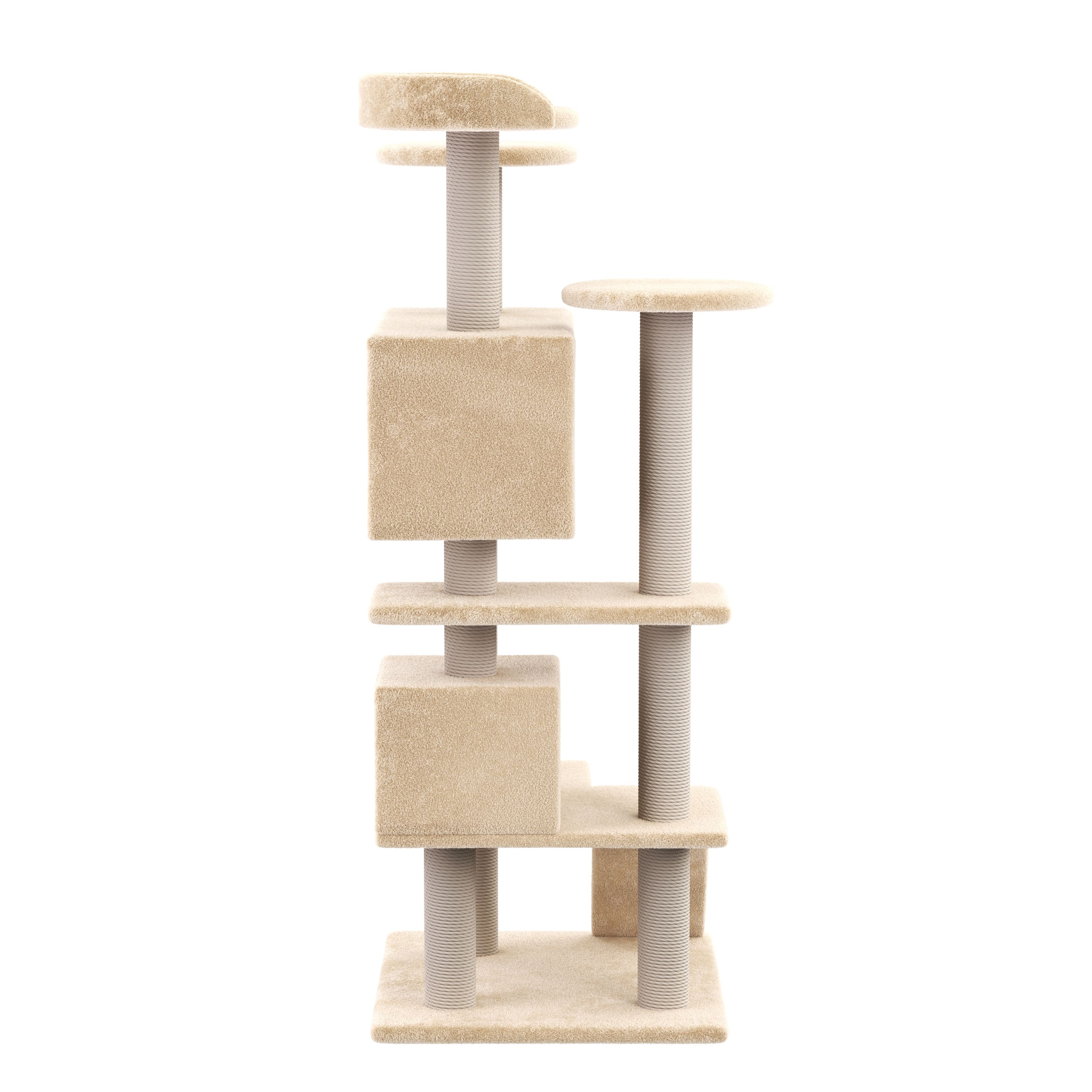 Katzenbaum NELLY 131 cm beige