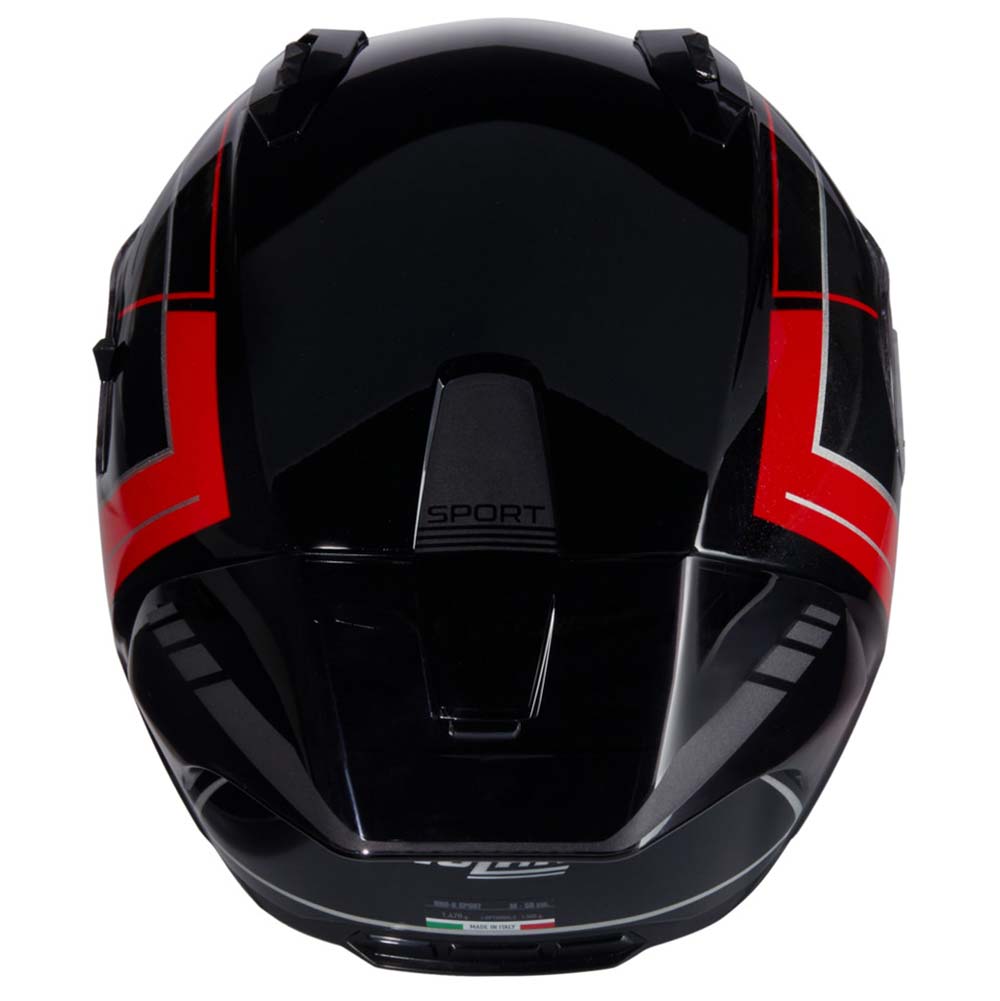 Nolan - Casque N60-6 Sport Mesmerico Noir / Rouge / Métal