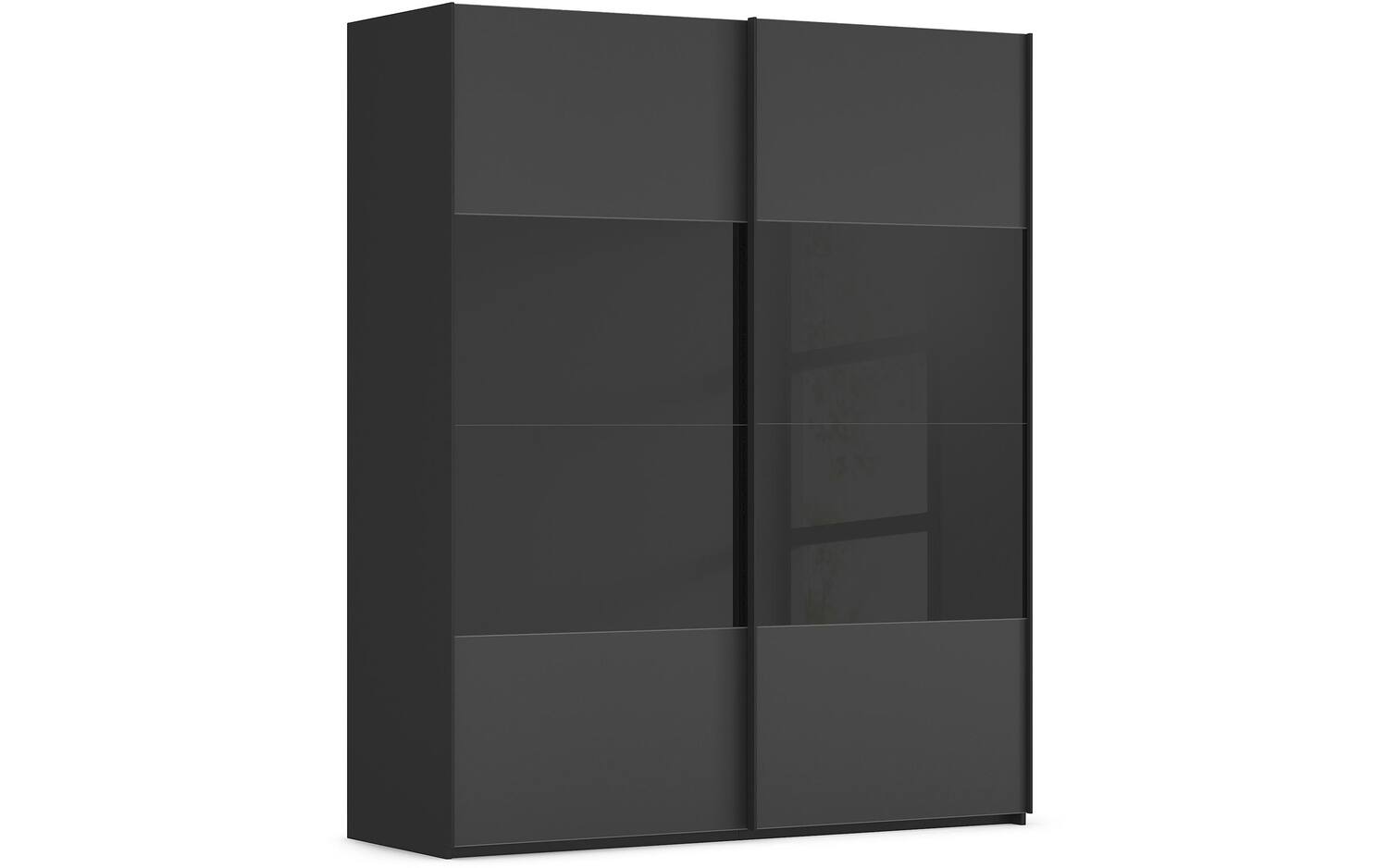 Kledingkast Finca Combi Glans-mat Glas