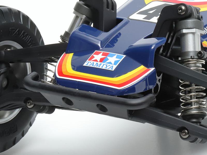 Tamiya Buggy BBX, BB-01, 2WD, Bausatz, 1:10 RWD Off-Road Buggy im klassischen Design auf einer neuen Plattform