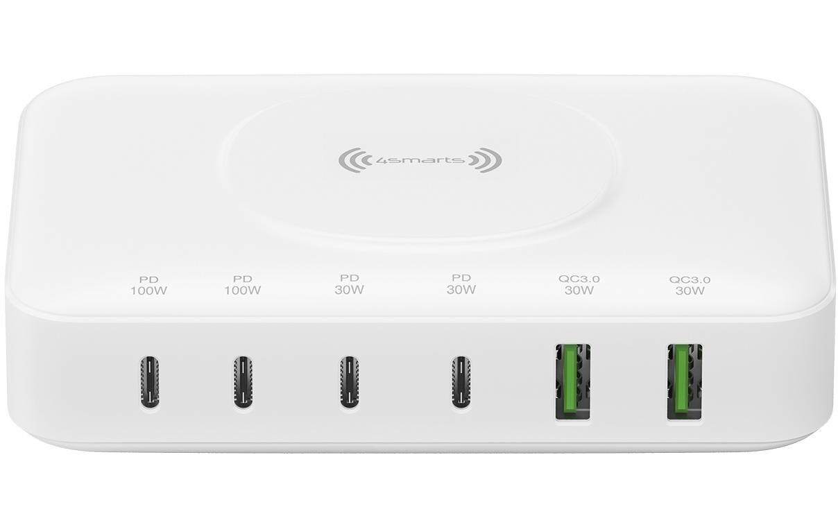 4smarts USB-Ladegerät »GaN Weiss«