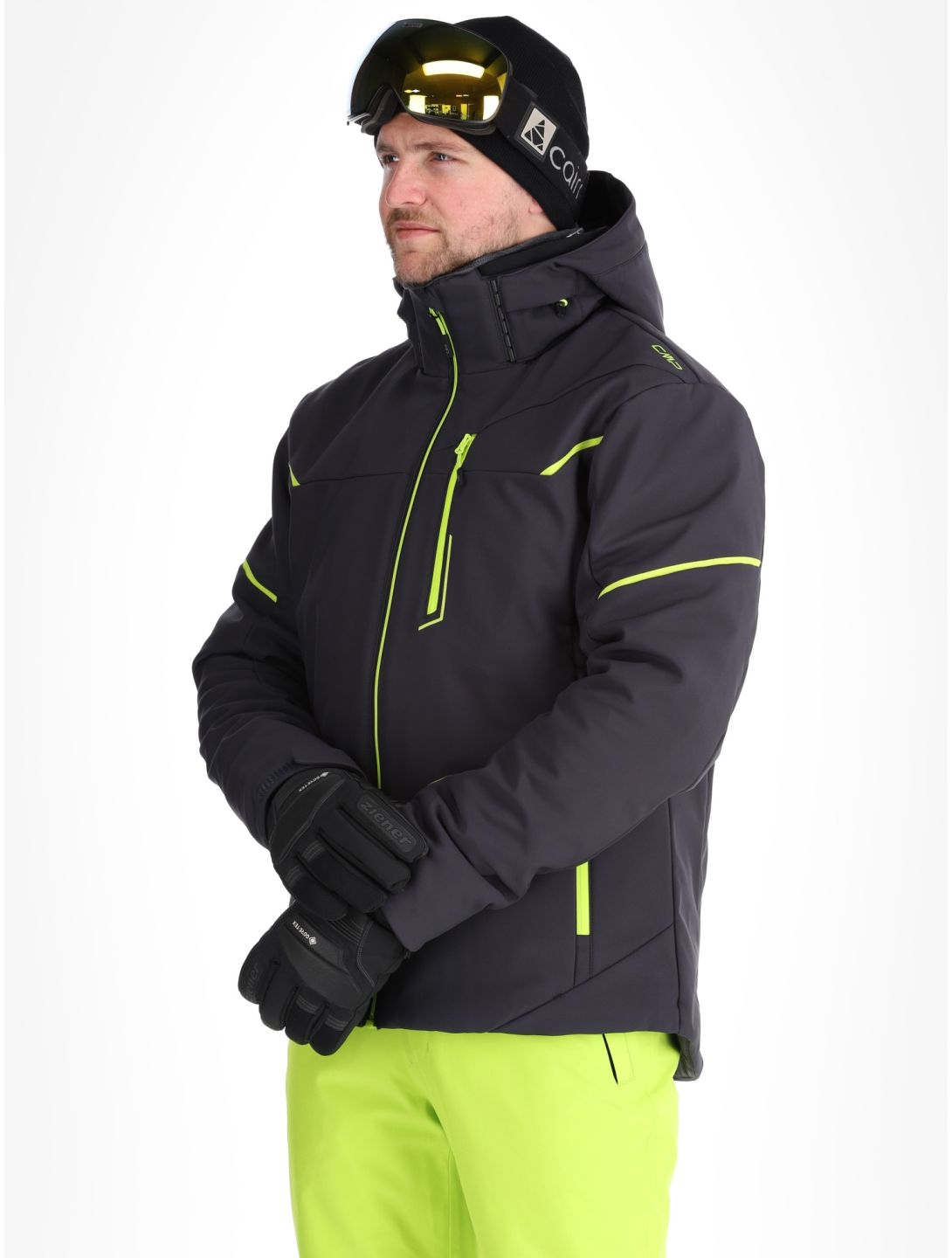 33W0897 softshell ski-jas heren