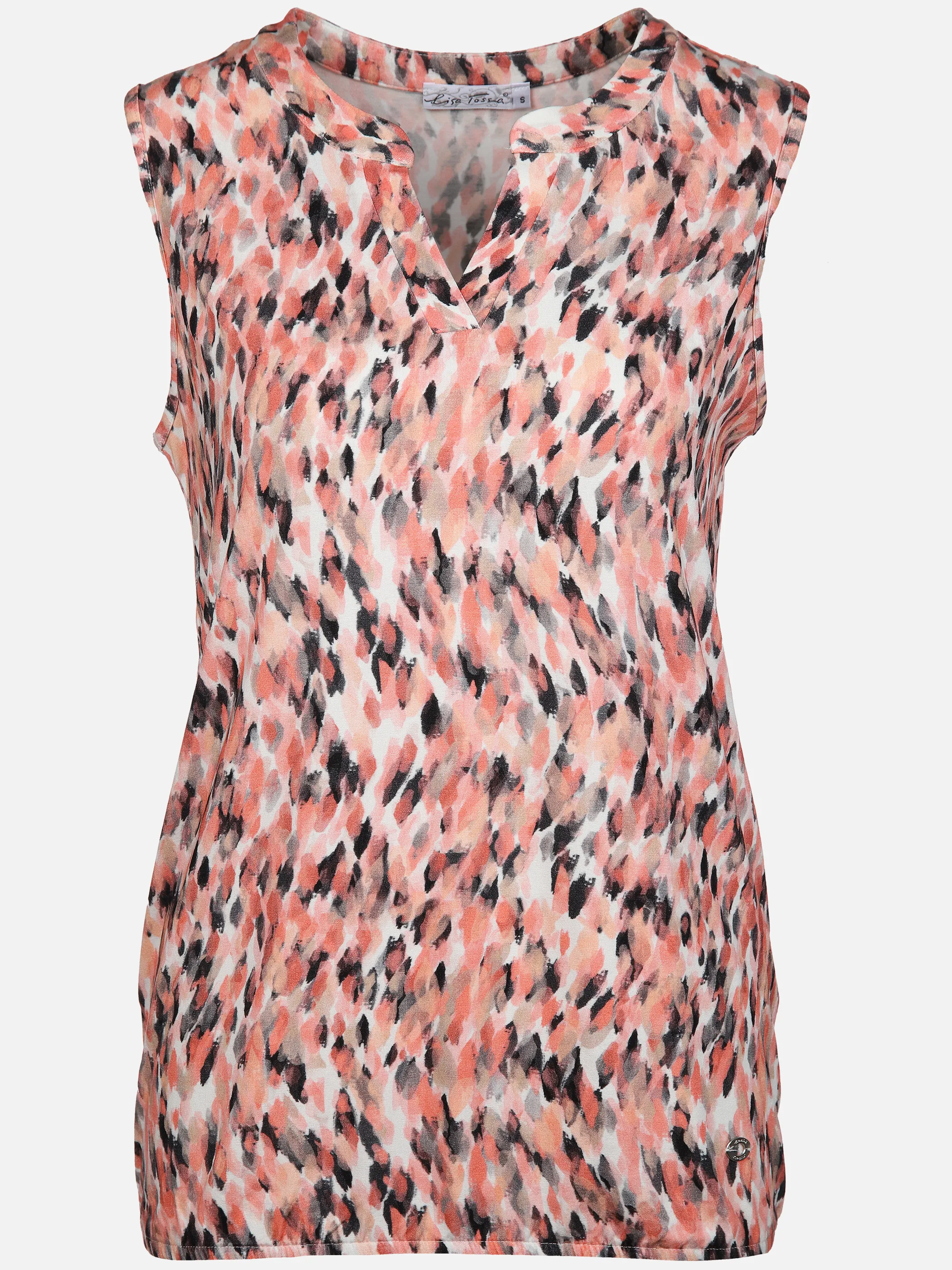 Damen Print Top mit Gummibund