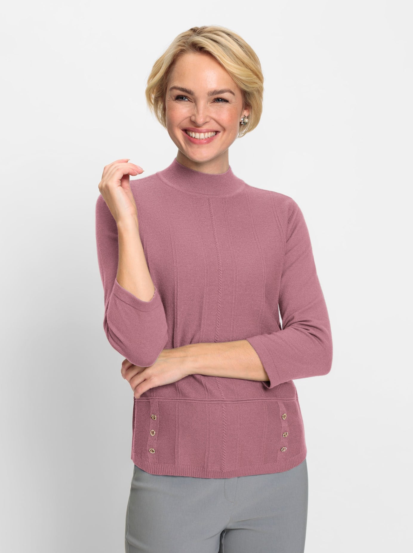 Classic 3/4 Arm-Pullover »Pullover«