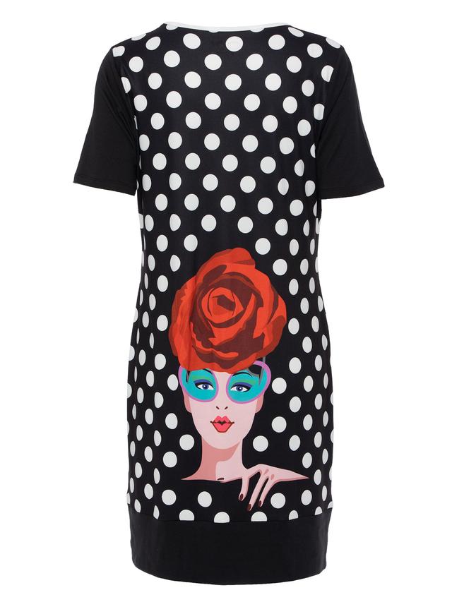Bigshirt Blumenlady