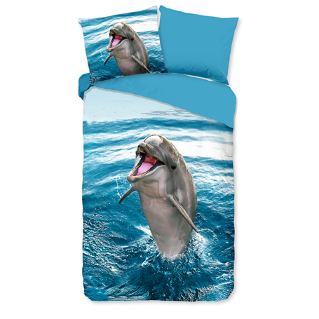 Dekbedovertrek Dolphin Jump Kids