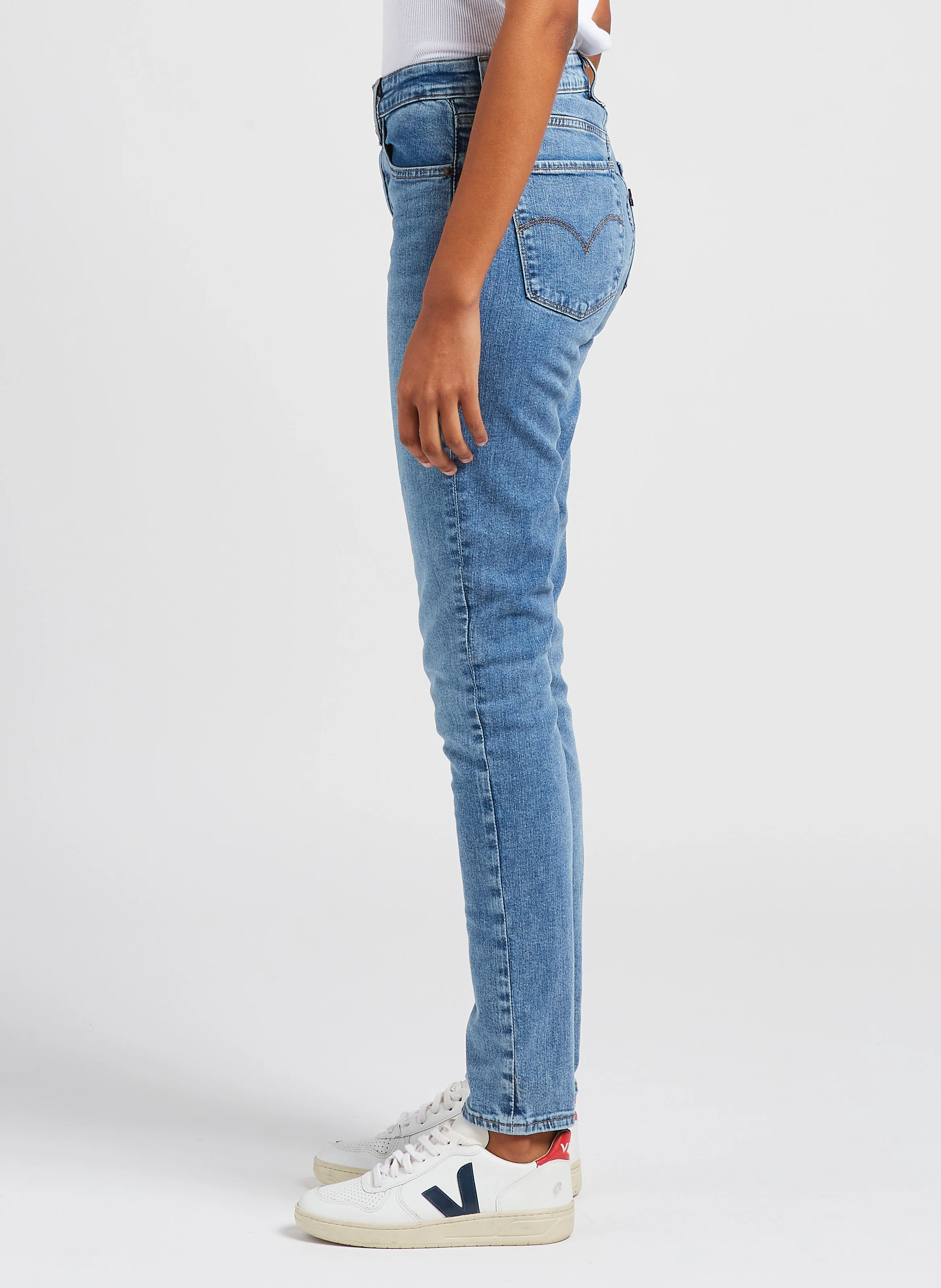 721 HIGH RISE SKINNY - Jean skinny taille haute | Jean Délavé
